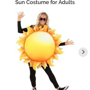 Sun costume adults